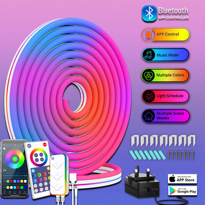 Private Graffiti WIFI Intelligent Silicone LED Neon Light Band