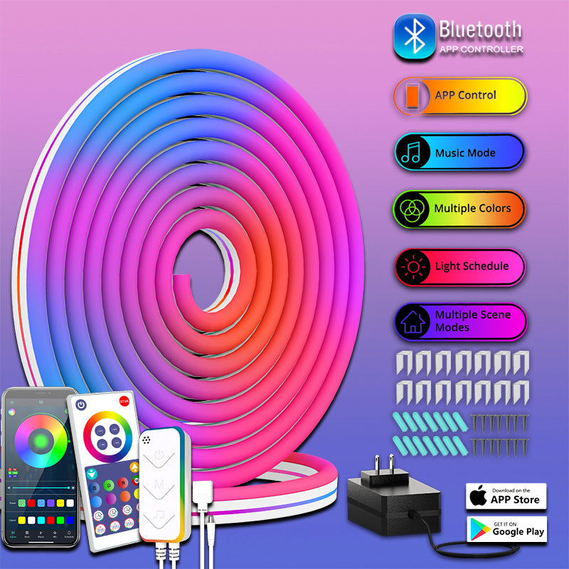 Private Graffiti WIFI Intelligent Silicone LED Neon Light Band