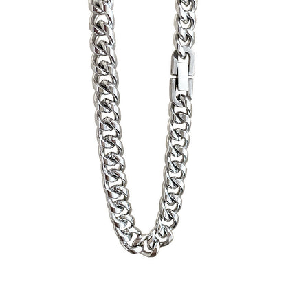 Cuban Link Chain Non-fading Titanium Steel Necklace